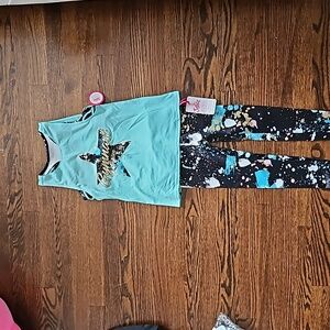 Athletic wear for gymnast enthusiast